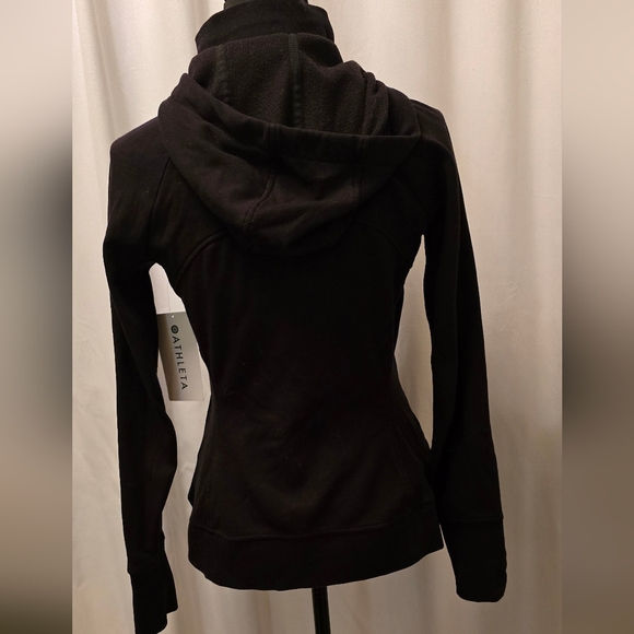 Athleta Triumph Hoodie Black S NWT - Picture 4 of 7